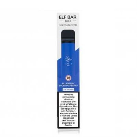 ELFBAR 600 - BLUEBERRY - VAPE PEN