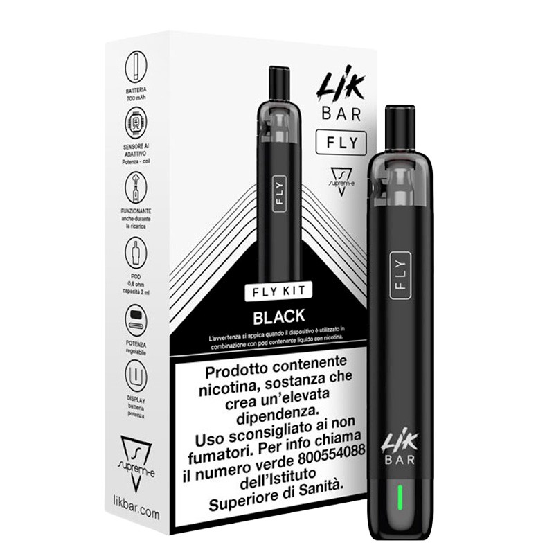 SUPREM-E - LIKBAR FLY - 700 MHA STARTER KITUn dispositivo pod mod i...