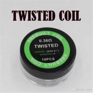 TWISTED COIL 26GA 0.36 OHM 1