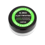 FLAT TWISTED COIL 0.2*0.8*2 0.36 OHM 1