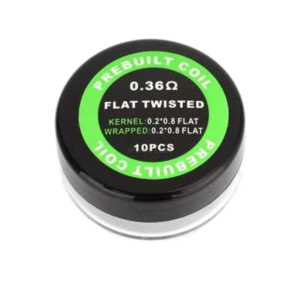 FLAT TWISTED COIL 0.2*0.8*2 0.36 OHM 1