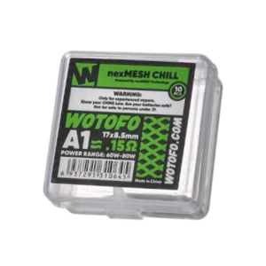 WOTOFO nexMESH TURBO 17X8.5mm A1 10 PEZZI 0.15Ohm Hover Image