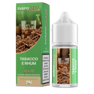 SVAPONEXT - TABACCO E RHUM - 10+10 MIX10 1