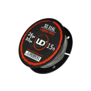 UD SS316L 26GA+30GA CLAPTON WIRE 5ML 1