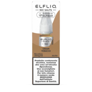 ELFLIQ - CREAM TOBACCO - ELFBAR - 10 ML 1