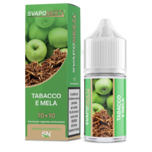 SVAPONEXT - TABACCO E MELA - 10+10 MIX10 1