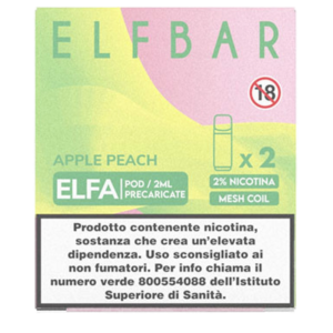 ELFA POD - APPLE PEACH - 2ML ELFBAR 1