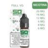 SVAPOQUADRATO NICOTINA 50/50 - 10 ML 1