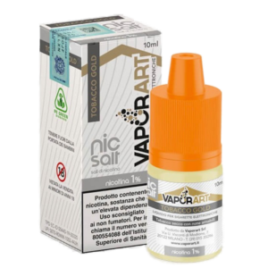 VAPORART - TABACCO GOLD - NIC SALT 10 ML 1