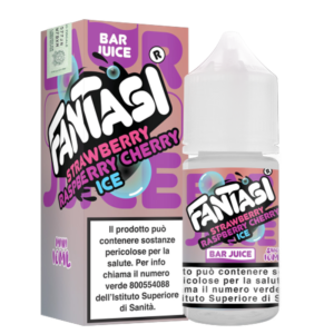 FANTASI - STRAWBERRY RASPBERRY CHERRY ICE - BAR JUICE 10+10 MIX1 1