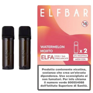 ELFA POD - WATERMELON MOJITO  - 2ML ELFBAR