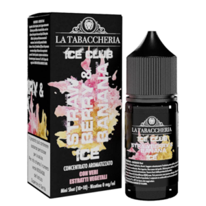 LA TABACCHERIA - STRAWBERRY E BANANA ICE - 10+10 MIX10