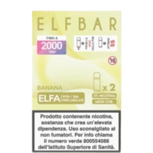 ELFA POD - BANANA - 2ML ELFBAR 1