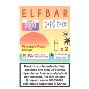 ELFA POD - PINEAPPLE PEACH MANGO - 2ML ELFBAR 1