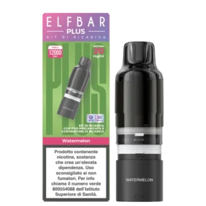 ELFBAR PLUS - STRAWBERRY ICE - POD 10ML 12K 1PZ 1
